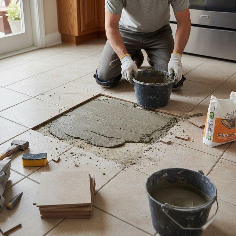 Damaged Tile Repair